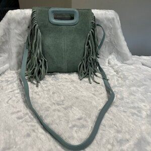 Suede Fringe Purse